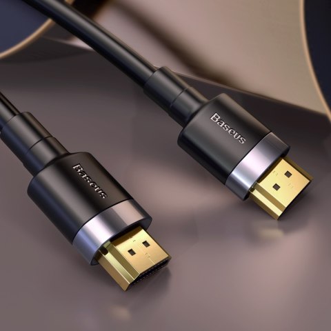 Kabel przewód HDMI 2.0 4K 60 Hz 3D 18 Gbps 1m - czarny BASEUS