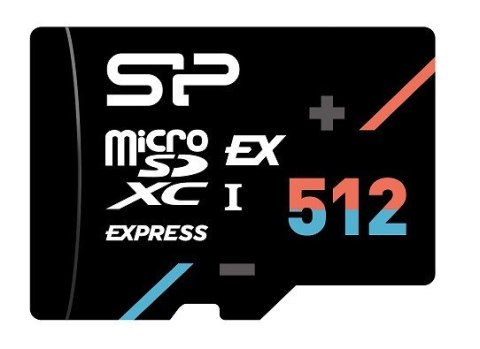 Karta pamięci microSDXC 512GB Express 7.1, PCIe Gen 3x1, NVMe, 880MB/s Silicon Power