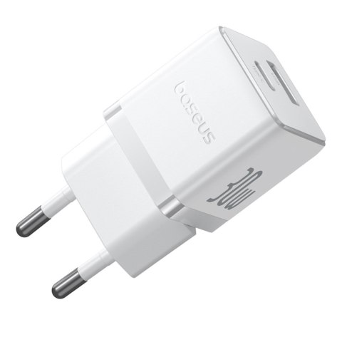 Ładowarka sieciowa Palm 30W USB-C USB-A - biała BASEUS