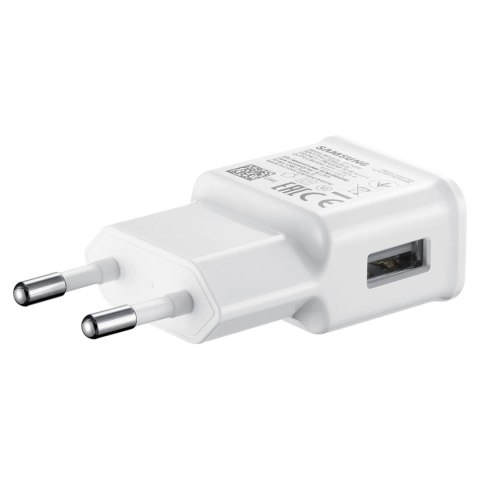 Ładowarka sieciowa Samsung USB-A 15W z kablem USB-A - USB-C - biała SAMSUNG