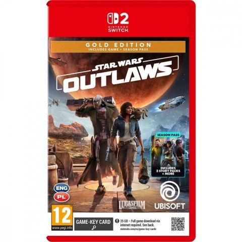 Gra Nintendo Switch 2 Star Wars Outlaws Gold Edition UbiSoft