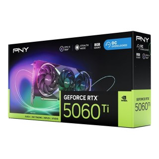 Karta graficzna GeForce RTX5060Ti OC 8G RGB VCG5060T8TFXXPB1-O PNY