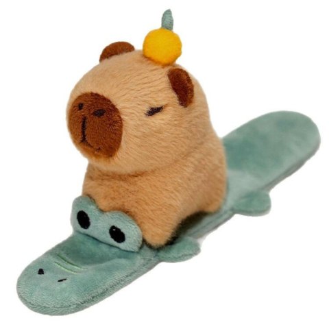 Pluszowa Opaska Samozaciskowa Na Rękę Krokodyl z Kapibarą LEAN Toys