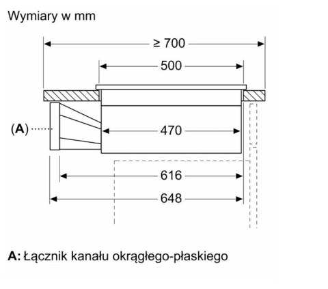 Płyta indukcyjna z wbudowanym wyciągiem PVS611B16E Bosch