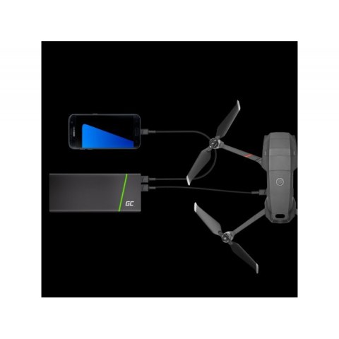 Kabel GC PowerStream USB - Micro USB 120 cm, QC 3.0 Green Cell