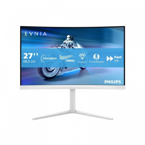 Monitor 27 cali 27M2C5501 Curved VA 180Hz HDMIx2 DP HAS Ambiglow Philips