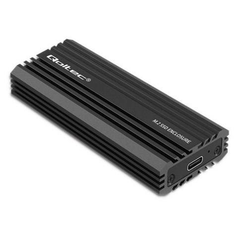 Obudowa | kieszeń NV2270 na dysk M.2 SSD | SATA | NVMe | USB-C | 2TB Qoltec