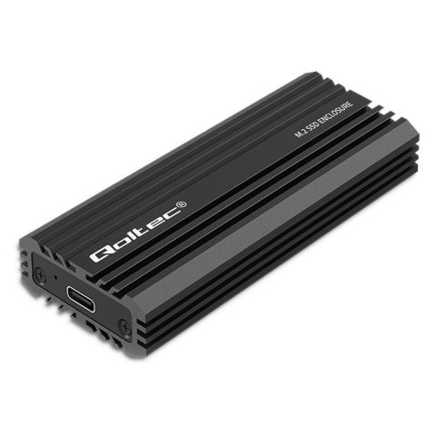 Obudowa | kieszeń NV2270 na dysk M.2 SSD | SATA | NVMe | USB-C | 2TB Qoltec
