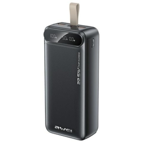 PowerBank 30000mAh 22,5W PA-12 Czarny AWEI