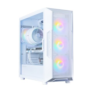 Obudowa I3 NEO V2 Mid Tower RGB fan x4 biała Zalman