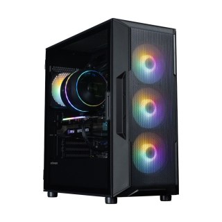 Obudowa I3 NEO V2 Mid Tower RGB fan x4 czarna Zalman