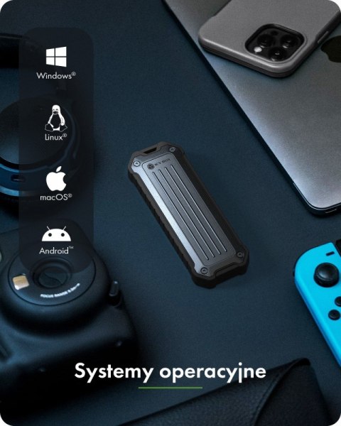 Obudowa M.2 NVMe i SATA USB 3.2 Gen 2, 10 Gbit/s IB-1827MCP-C31 IcyBox