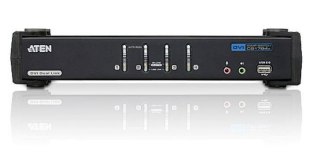 Przełącznik 4-Port USB DVI Dual lin k/Audio KVMP CS1784A ATEN