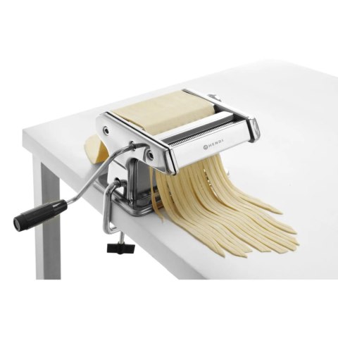 Ręczna maszynka urządzenie do makaronu tagliatelle fettuccine do 140mm Hendi 224830 Hendi