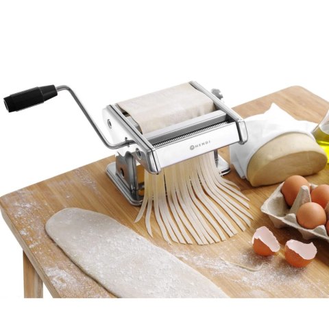 Ręczna maszynka urządzenie do makaronu tagliatelle fettuccine do 140mm Hendi 224830 Hendi