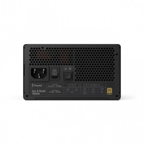 Zasilacz Ion 3 GOLD 750W 80+ GOLD Black Fractal Design