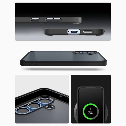 Etui na Samsung Galaxy S25 Ultra Hybrid - czarne SPIGEN