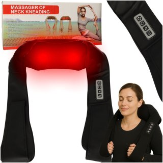 Kołnierz masujący rozgrzewający masażer Shiatsu szyi karku pleców Kik Sp. z o. o. Sp. k.