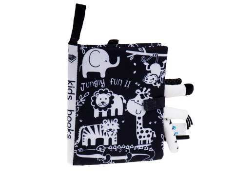 Książeczka sensoryczna miękka ogony zwierząt safari Kik Sp. z o. o. Sp. k.