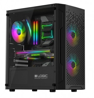 Obudowa komputerowa bez zasilacza Logic Aramis ARGB MINI USB 3.0 Logic Concept
