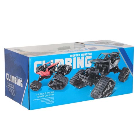 Samochód zdalnie sterowany na pilota RC Rock Crawler 4x4 LHC012 auto 2w1 czarny Kik Sp. z o. o. Sp. k.