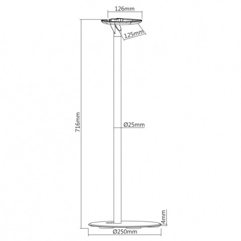 Uchwyt Stojak Na Glośnik Smart Sonos One MC-841 Maclean