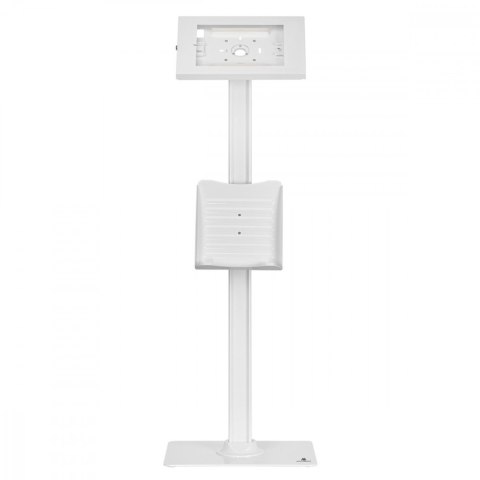 Uchwyt do tabletu podłogowy z blokadą reklamowy 9,7-11 cali MC-476W Biały Maclean