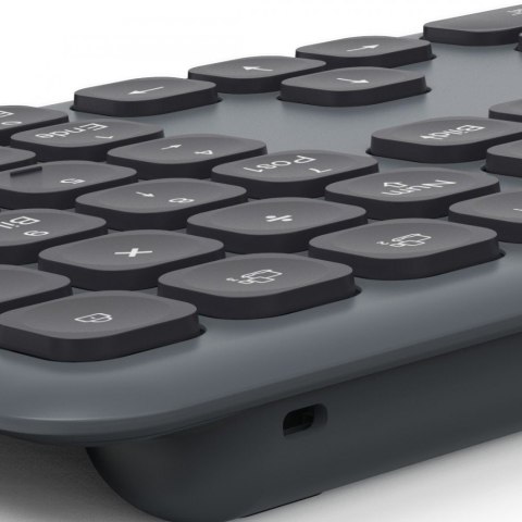 Zestaw klawiatura i mysz WKM-550 Czarno-szara Hama