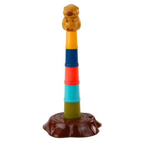 Gra Zręcznościowa Rzut Do Celu Obręcze 5 Poziomów Kapibara LEAN TOYS