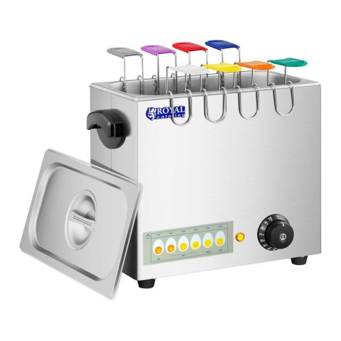 Jajowar urządzenie do gotowania 8 jajek 2600W 30 - 110deg;C + 4x podstawka do jajek Royal Catering