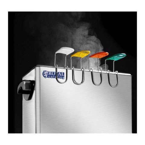 Jajowar urządzenie do gotowania 8 jajek 2600W 30 - 110deg;C + 4x podstawka do jajek Royal Catering