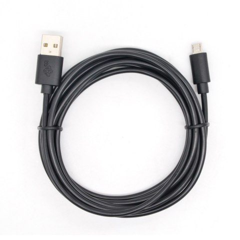 Kabel USB - Micro USB 3 m. czarny TB