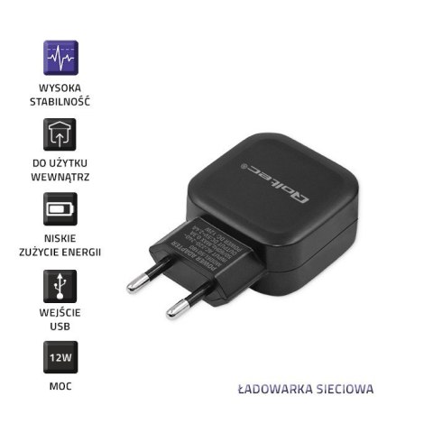 Ładowarka sieciowa 17W | 5V | 3.4A | 2xUSB Qoltec