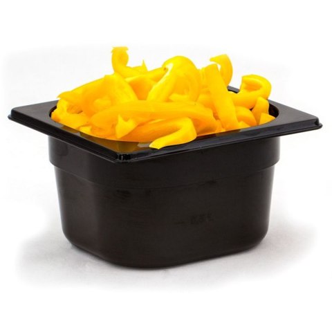 Pojemnik z czarnego poliwęglanu GN 1/6 wys.65 mm - Hendi 862735 Hendi