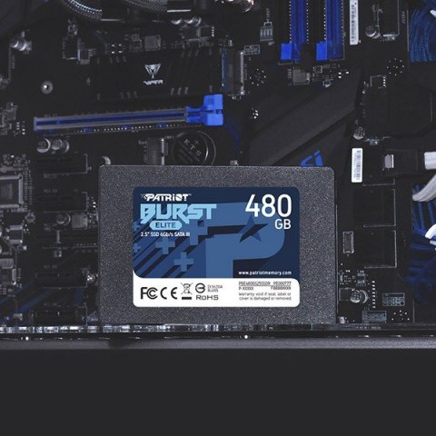 SSD 480GB Burst Elite 450/320MB/s SATA III 2.5 Patriot