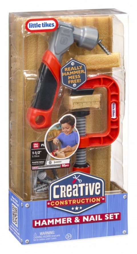 Zestaw Creative Construction Zestaw Młotek i Gwoździe Little Tikes