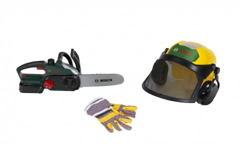 Zestaw drwala z piłą, przyłbicą i rękawicami Klein