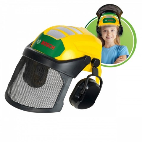 Zestaw drwala z piłą, przyłbicą i rękawicami Klein