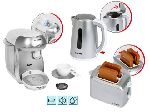 Zestaw śniadaniowy Bosch srebrny Klein