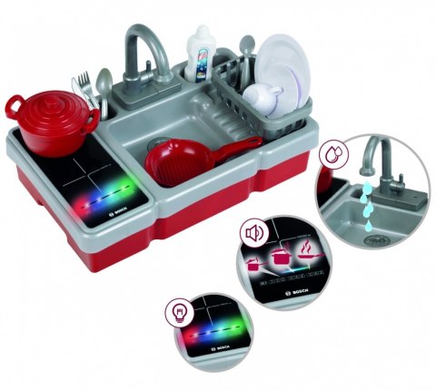 Zlewozmywak z funkcją lania wody i światłem Klein