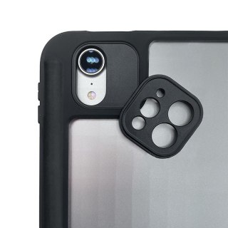 Etui PrimeFolio do iPad Air 11 M3 (2025) iPad Air 11 M2 (2024) iPad Air 10.9 (5-4 gen.) iPad Pro 11 (2022-2021) czarne/przezrocz CRONG