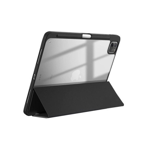 Etui PrimeFolio do iPad Air 11 M3 (2025) iPad Air 11 M2 (2024) iPad Air 10.9 (5-4 gen.) iPad Pro 11 (2022-2021) czarne/przezrocz CRONG