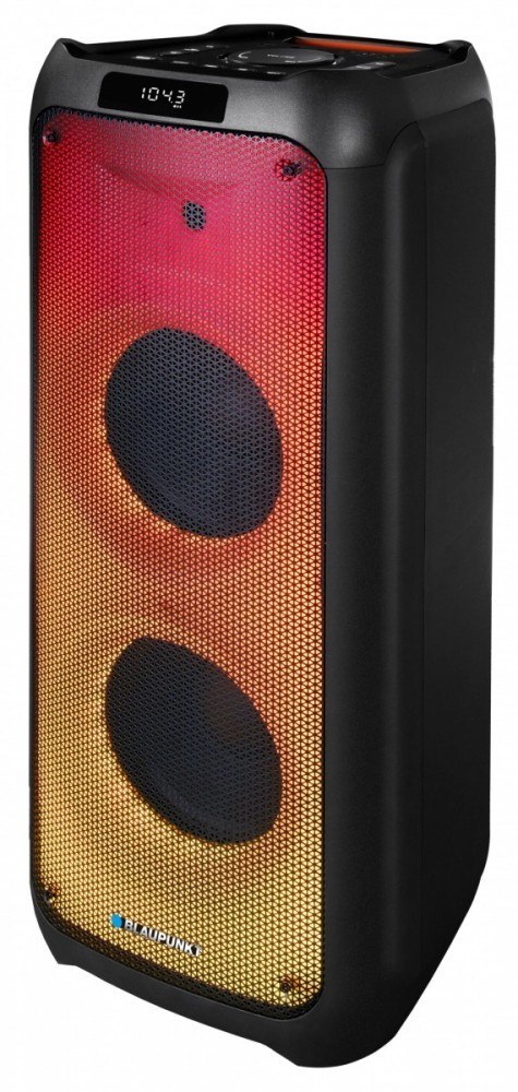 Głośnik PartyBox PLL FM USB/SD/BT 2xKaraoke FULL LED Blaupunkt