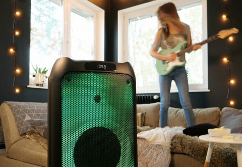 Głośnik PartyBox PLL FM USB/SD/BT 2xKaraoke FULL LED Blaupunkt