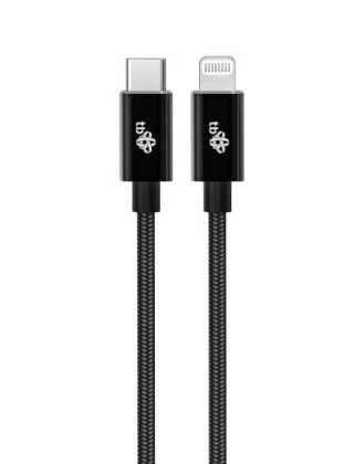 Kabel Lightning MFi - USB C czarny 1m TB