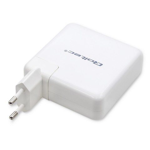 Ładowarka sieciowa FAST 96W | 5-20V | 3-4.7A | USB C PD | Biała Qoltec