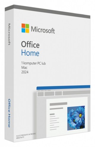Office Home 2024 PL Win/Mac EP2-06862, Zastępuje P/N: 79G-05418 Microsoft