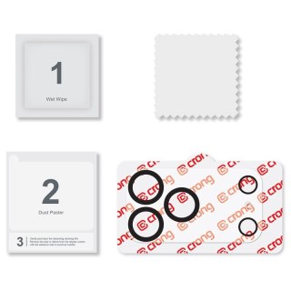 Lens Shield - Szkło na aparat i obiektyw iPhone 17 Pro CRONG