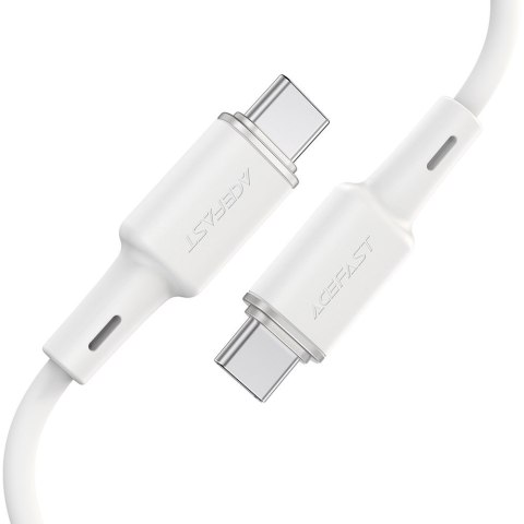 Kabel przewód USB-C 60W 20V 3A 1.2m biały ACEFAST