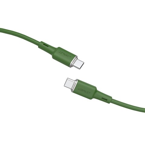 Kabel przewód USB-C 60W 20V 3A 1.2m zielony oliwkowy ACEFAST